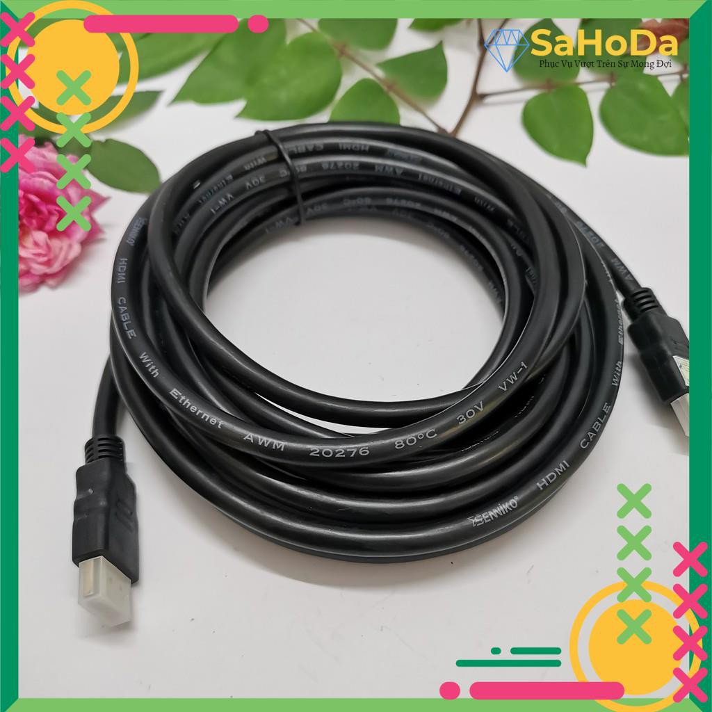 Dây Cáp HDMI tròn loại tốt 15m/10m/5m/3m/1.5m chuẩn hình ảnh 2k, 3D, Ultra HD | BigBuy360 - bigbuy360.vn