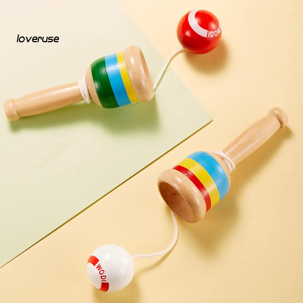 Đồ chơi giáo dục Kendama làm từ gỗ thiết kế sáng tạo