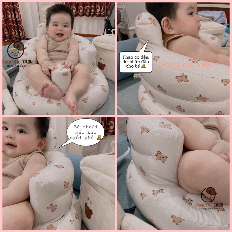 Ghế Hơi Tập Ngồi Cho Bé  🐻👶🏻💦