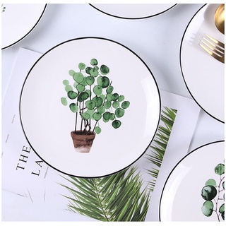 Bộ chén dĩa bát đĩa gốm sứ sang trọng