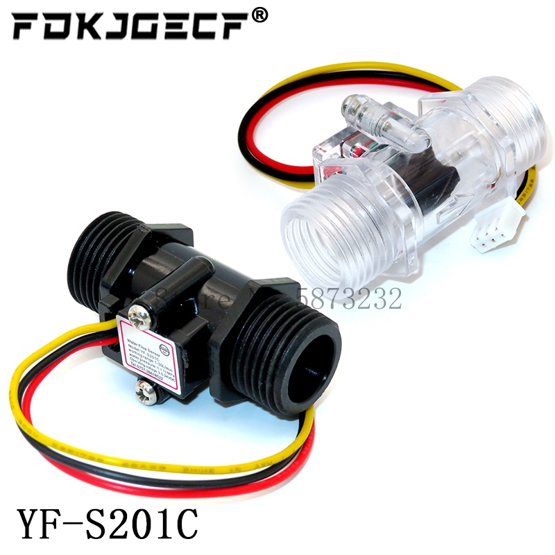 Cảm Biến Dòng Chảy Nước YF-S201 4 / 6 Điểm G1 / 2 / 3 / 4 FS300A