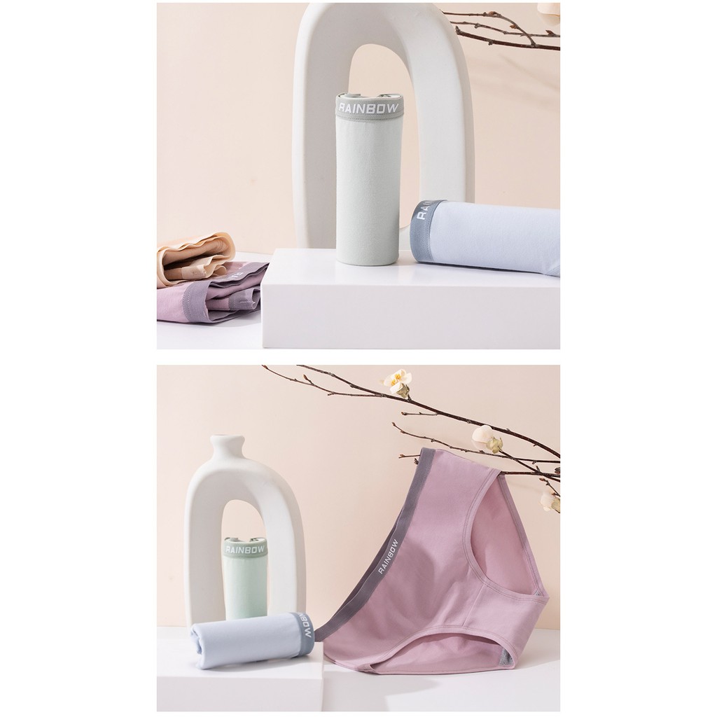 Quần lót nữ cotton kháng khuẩn cao cấp liền mạch thoải mái thoáng khí QQ010 | BigBuy360 - bigbuy360.vn