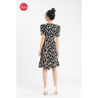 🔥[FREESHIP]🔥Đầm Nữ Hoa Cúc Họa Mi-Chất lụa-Fam-D2082