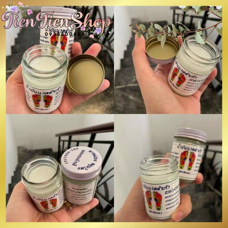 Dầu Cù Là bàn chân,Cao Xoa Bóp Huyệt Bàn Chân, Dầu nóng Massage thái lan