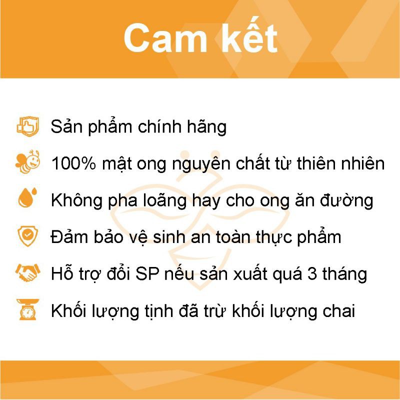 110ml MẬT ONG HOA CAFE - cam kết đổi trả nếu không hài lòng