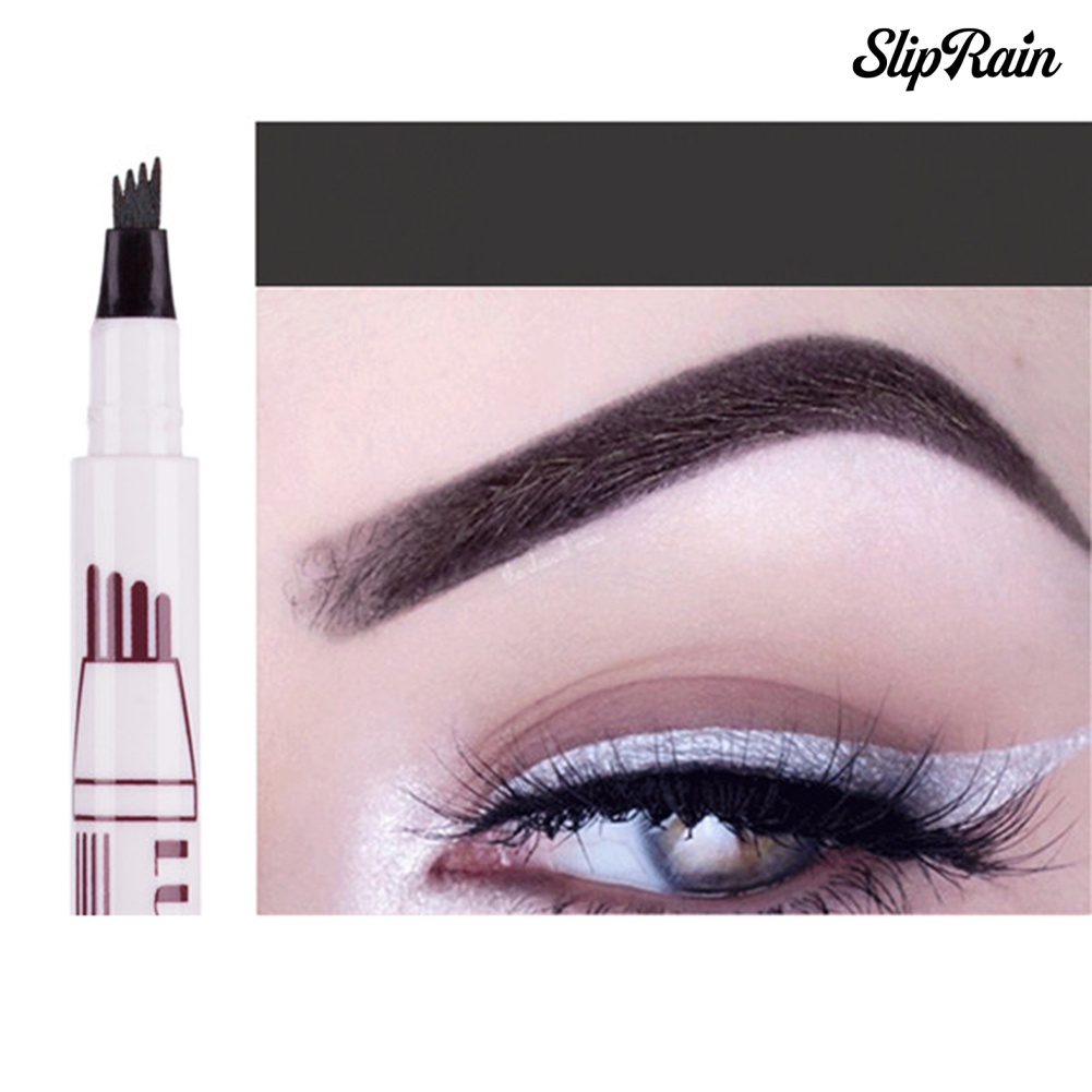 Bút kẻ lông mày LULAA thiết kế đầu 4 ngòi chống thấm nước | BigBuy360 - bigbuy360.vn
