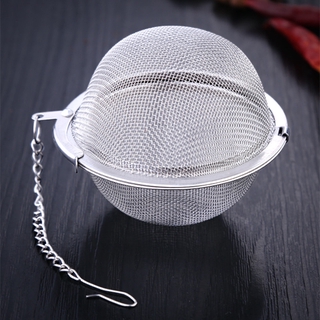 Quả cầu đựng gia vị/lọc trà tiện lợi bằng thép không gỉ an toàn cho sức khỏe