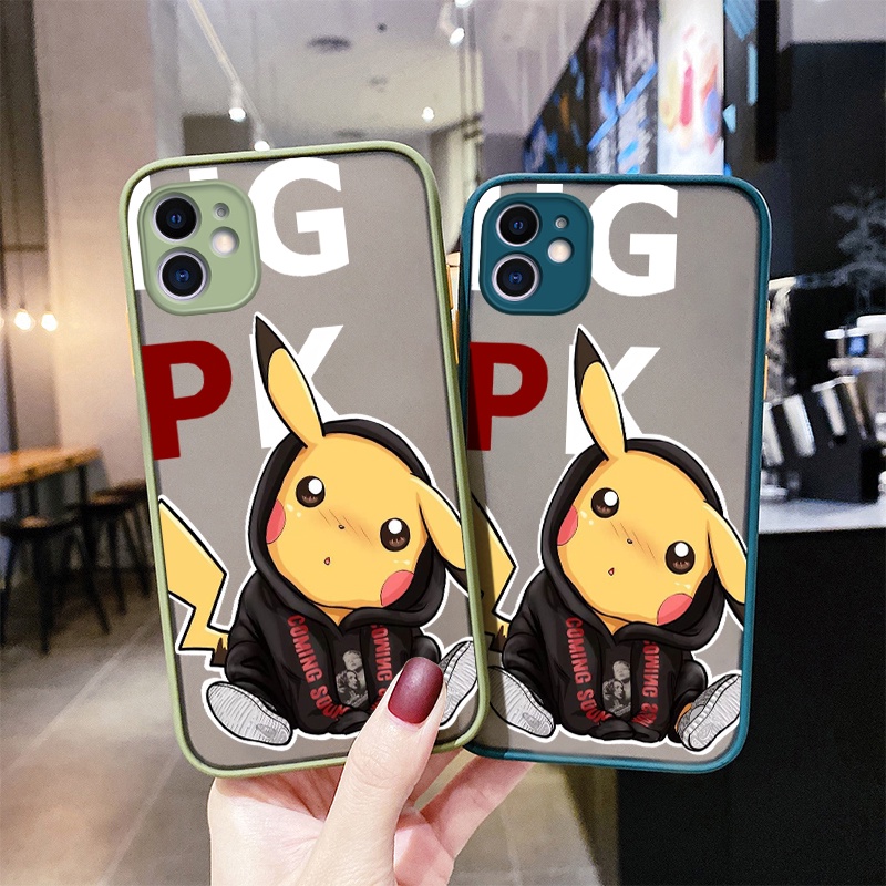 Ốp Điện Thoại Silicon Cứng In Hình Pikachu Viền Cạnh Cho Realme GT Neo 2 GT2 GT 2 Q5 Pro 5G