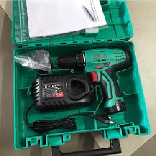 Máy khoan vặn vít dùng pin 12v dca adjz10-10bk máy khoan pin dca khoan pin 12v total