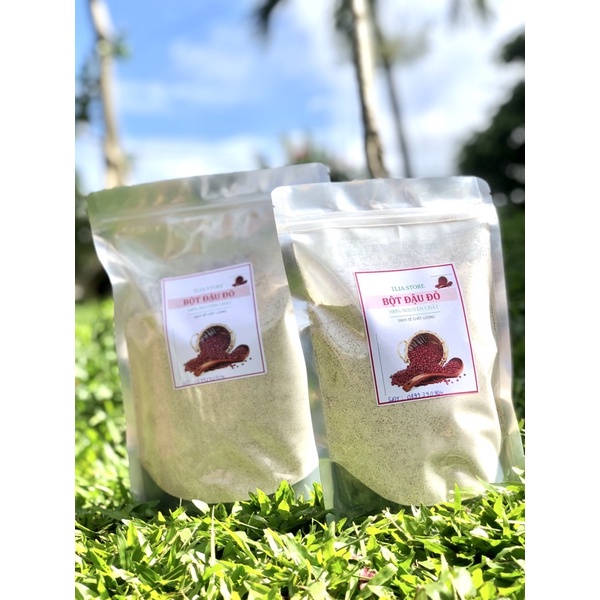 bột đậu đỏ nguyên chất 100% 500g