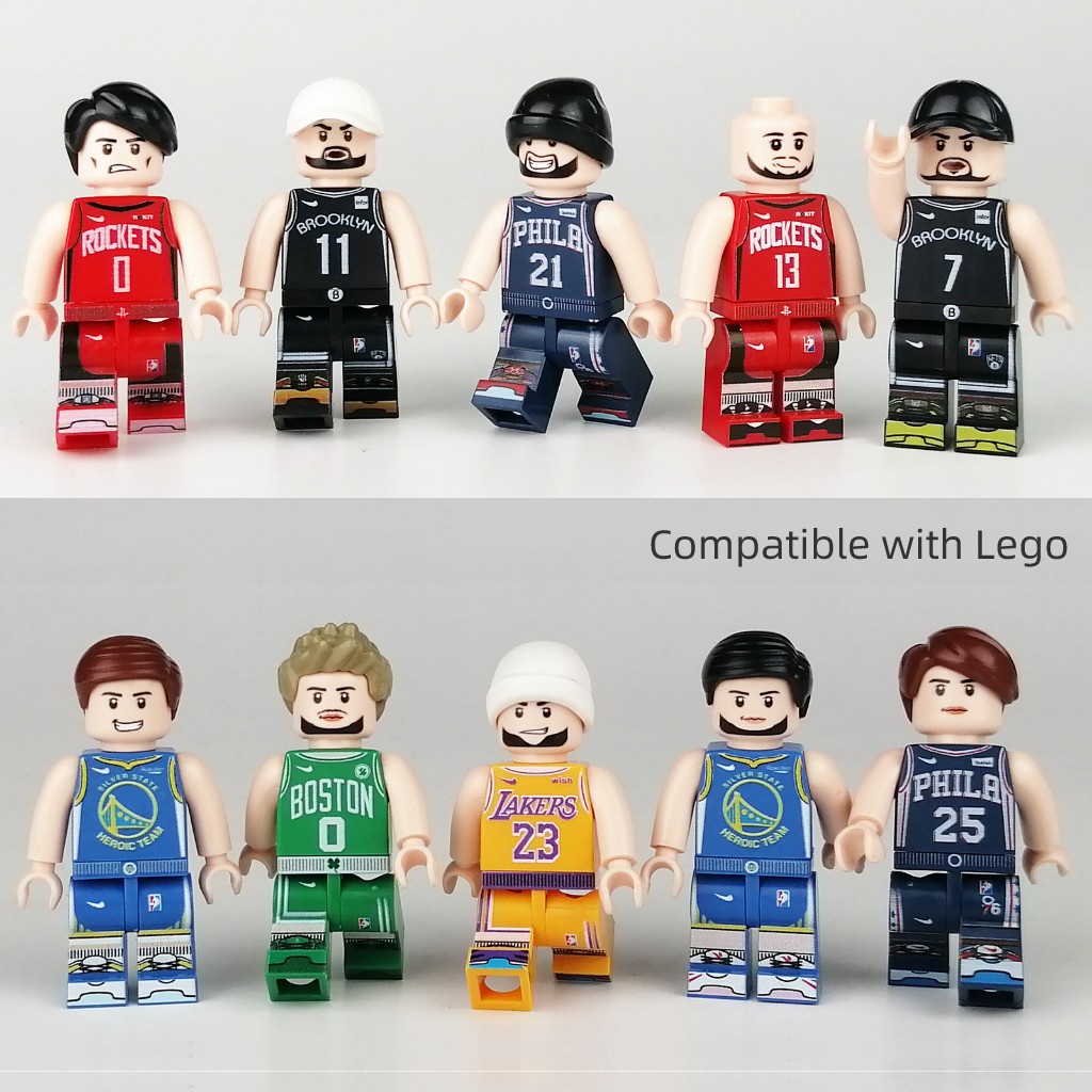 10 Nhân vật Lego Minifigures Bóng rổ