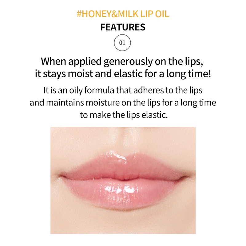 Tinh dầu dưỡng môi APIEU HONEY & MILK 5g