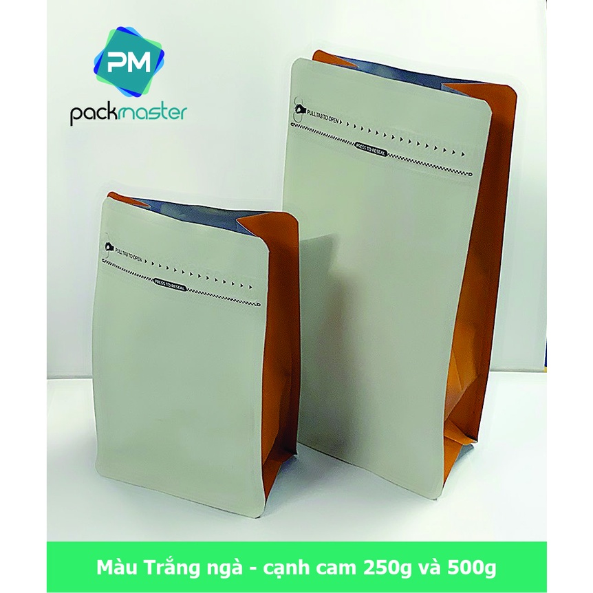 Túi zip cà phê + Van 1 chiều