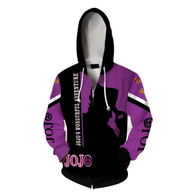Áo Khoác Hoodie Họa Tiết Hoạt Hình Jojo 's Bizatare Adventure Joseph | BigBuy360 - bigbuy360.vn