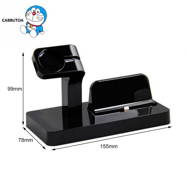 Đế Sạc 2 Trong 1 Cho Đồng Hồ Thông Minh Apple Iphone