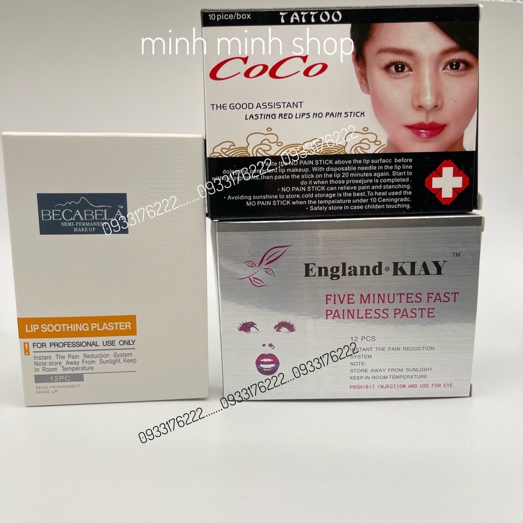 Combo Miếng Dán Môi Becabela Dùng Trong Thẩm Mỹ