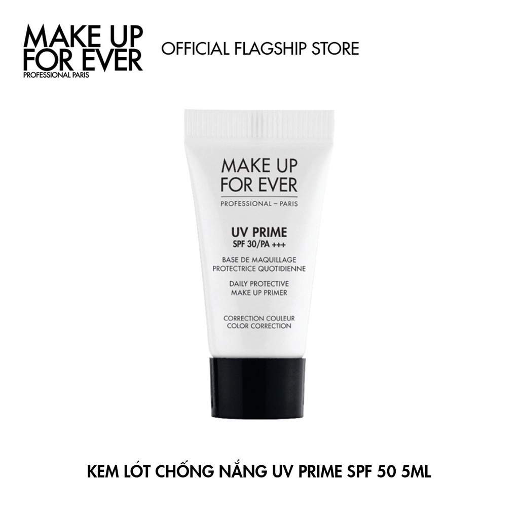 (Hàng tặng không bán) Make Up For Ever - Kem tẩy trang So Divine 15ml + Kem lót chống nắng UV Prime SPF 50 5ml