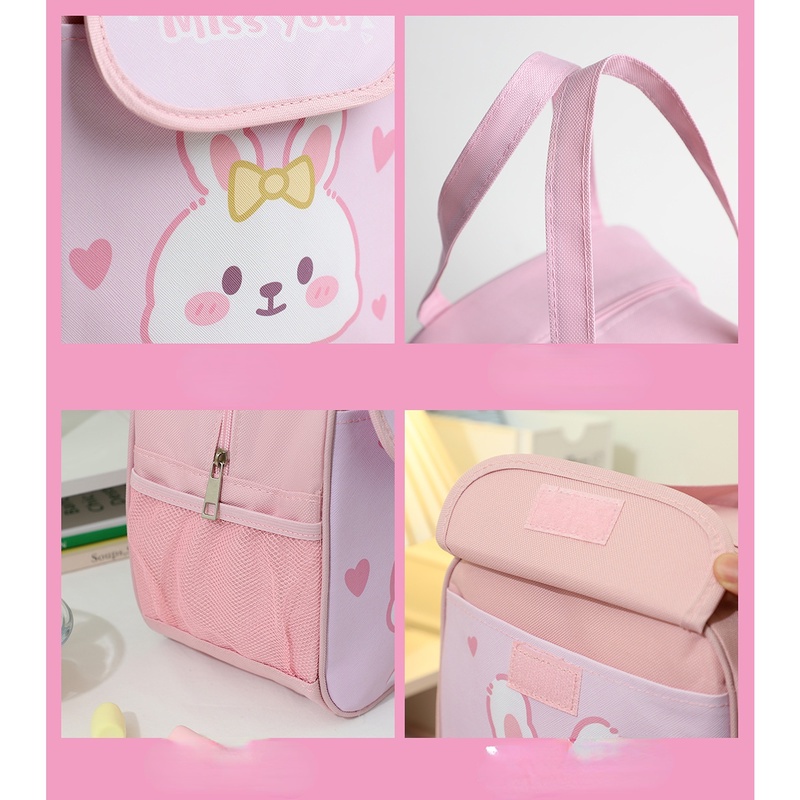 Túi Đựng Hộp Cơm Trưa Phong Cách Nhật Bản Cho Học Sinh