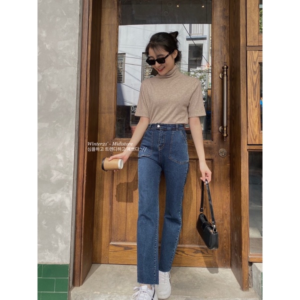 Quần jean 2 túi 3529 2 (Ảnh/Video tự chụp)