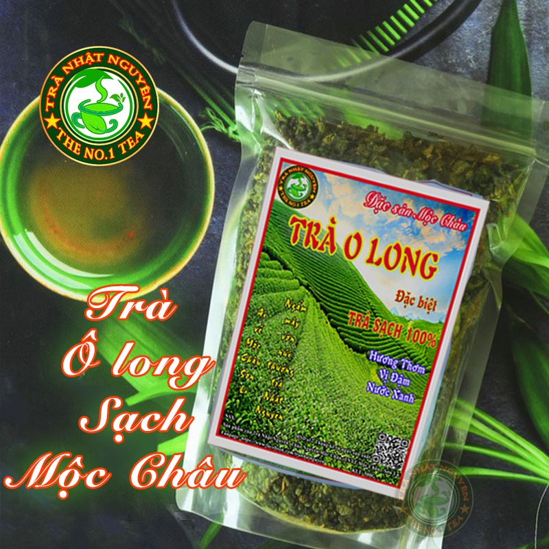 Trà Ô Long Sạch Mộc Châu 500g - Trà Nhật Nguyên Đặc Sản Mộc Châu - Nước Trà Xanh Hương Trà Thơm