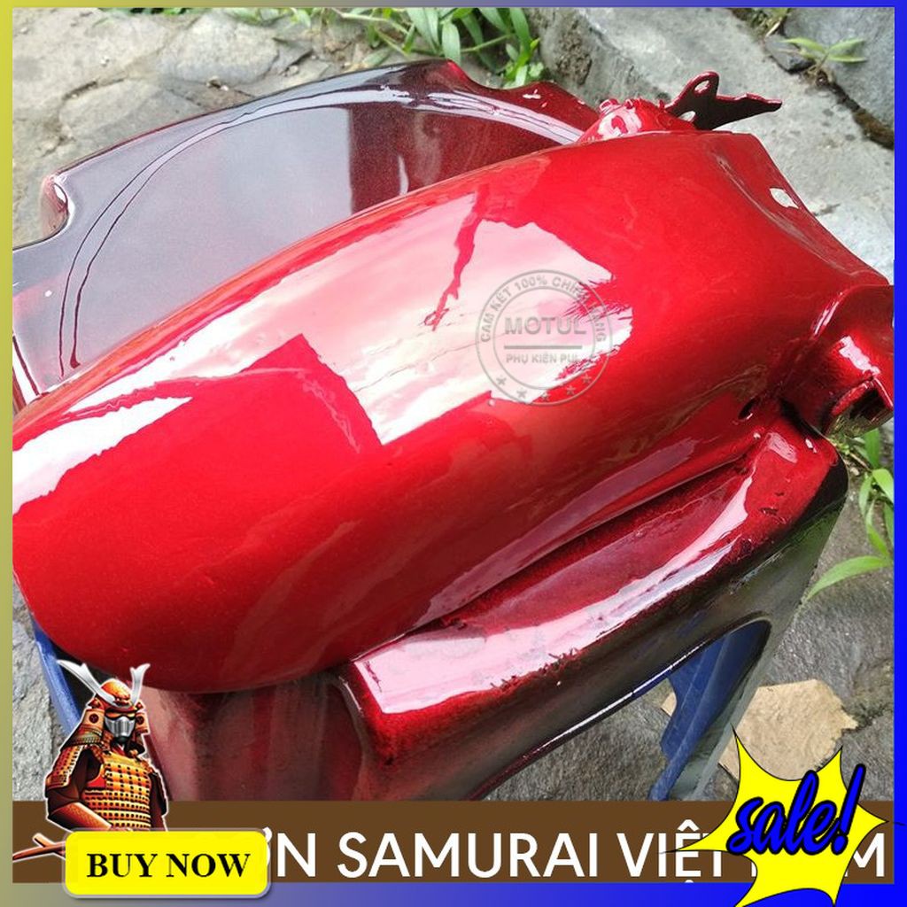 Sơn xịt màu đỏ nhạt Samurai S138 hàng chính hãng 400ml