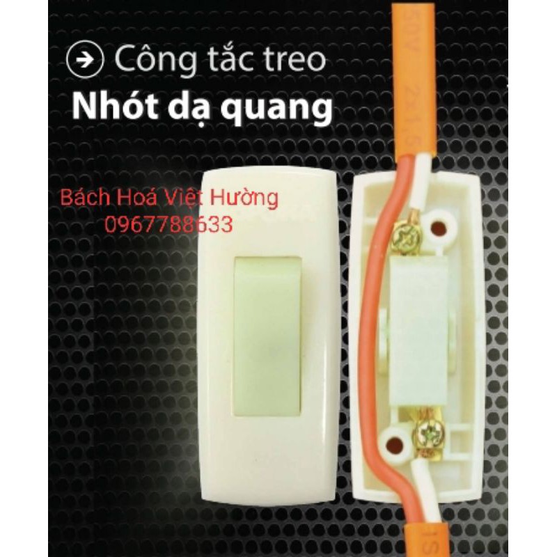 Công tắc nhót, công tắc treo có dạ quang Sopoka