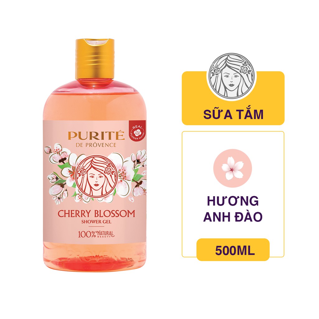 Sữa Tắm Purité Hoa Anh Đào 500ml | BigBuy360 - bigbuy360.vn