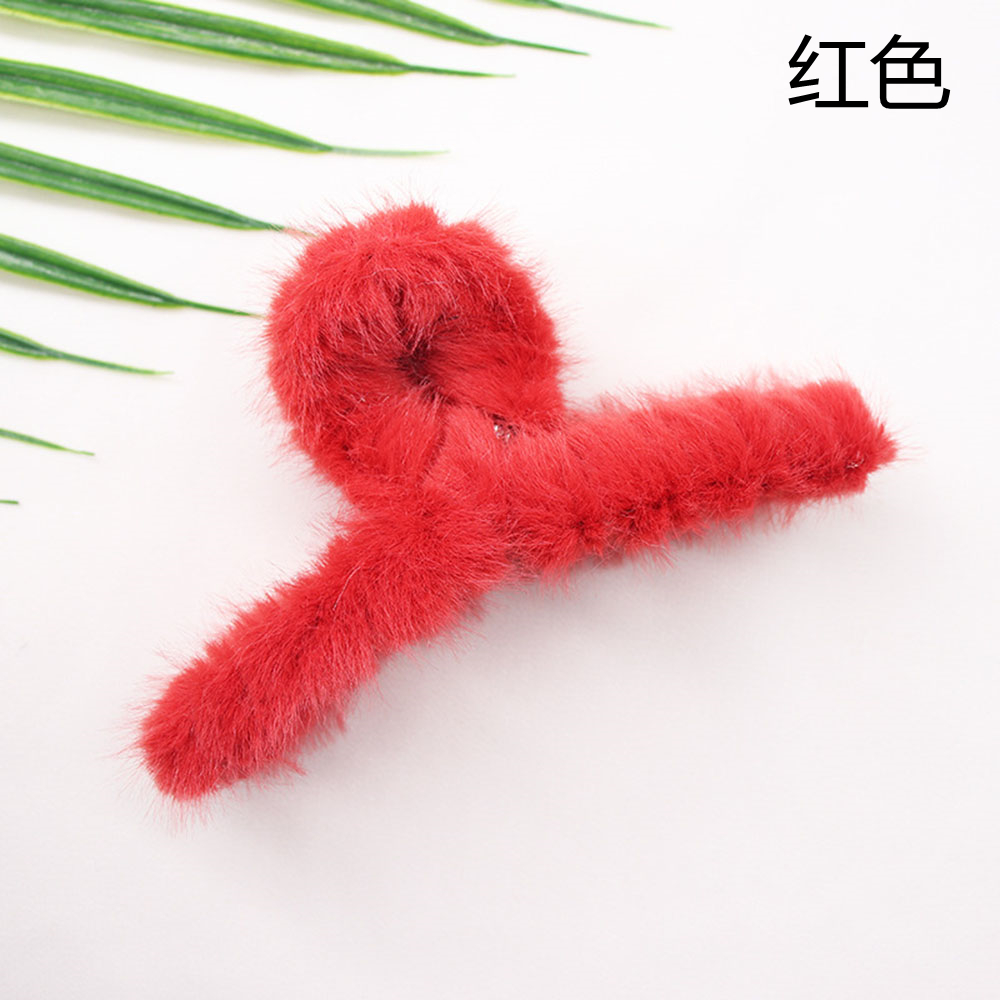 Kẹp Tóc Nữ Xinh Xắn Đính Lông Thỏ