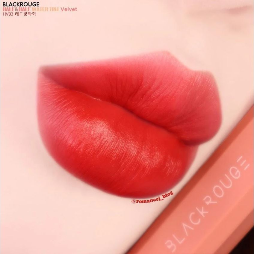 Son Kem Lì Mịn Black Rouge Half N Half Water Velvet (HV) | BigBuy360 - bigbuy360.vn