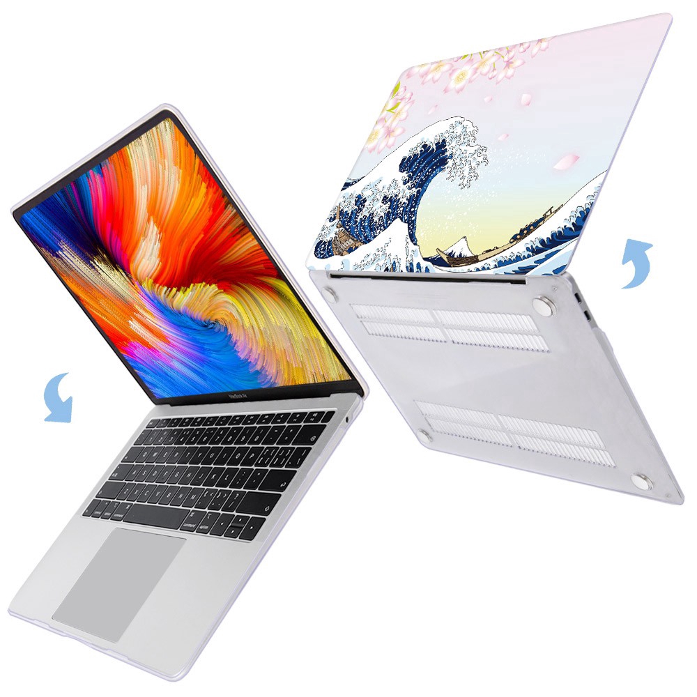 Bộ Ốp Bảo Vệ Máy Tính Xách Tay Macbook Air Pro 11 13 15 Inch Retina