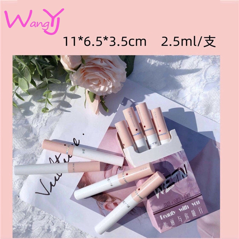 [Hàng mới về] Bộ 8 son môi lì không phai chống nước thiết kế hình thuốc lá | BigBuy360 - bigbuy360.vn