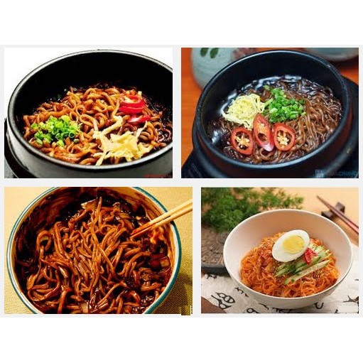 10 gói mỳ tương đen SamYang gói 140g Date 2024