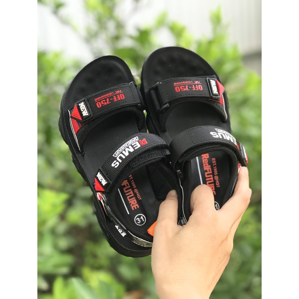 Sandal cho bé trai đi chơi đi học đế êm chân siêu bền hàng QCCC fullbox 21A11
