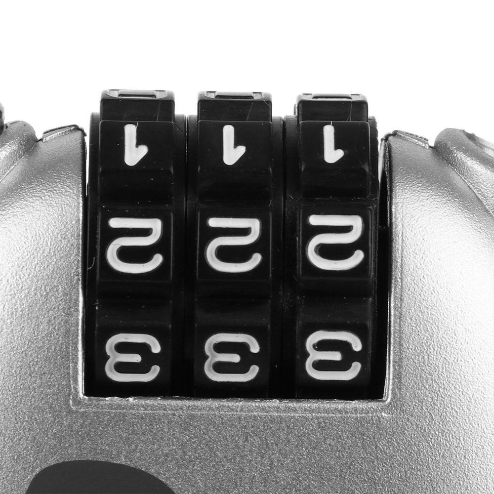 Khóa Số Có Dây Cáp Chống Trộm Gắn Mũ Bảo Hiểm Xe Máy Tiện Dụng