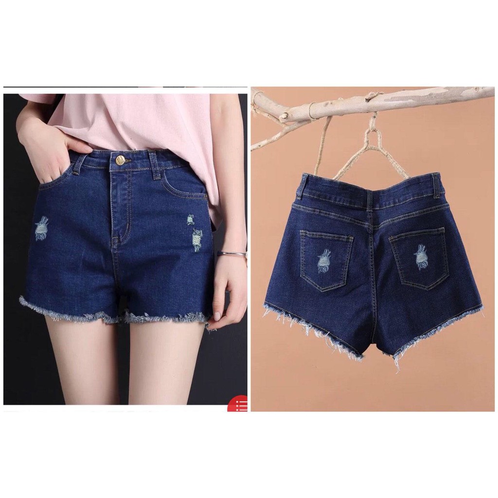 Quần short jean nữ Quần đùi nữ co giãn