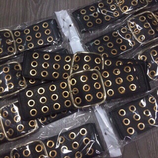 Belt váy lỗ cá tính