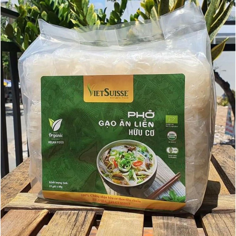 Phở gạo ăn liền hữu cơ Vietsuisse