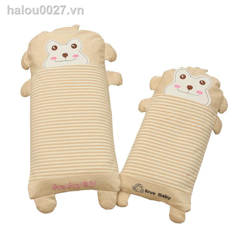 Vỏ Gối Cotton Kiều Mạch In Họa Tiết Hoạt Hình Có Thể Tháo Rời Và Giặt Rửa Cho Bé