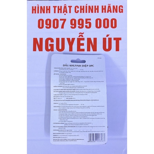 dầu khuynh diệp opc 25ml