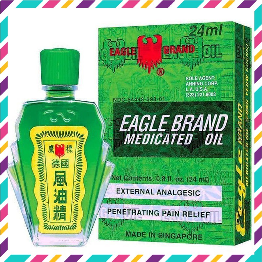  DẦU GIÓ XANH SINGAPORE 24ML.