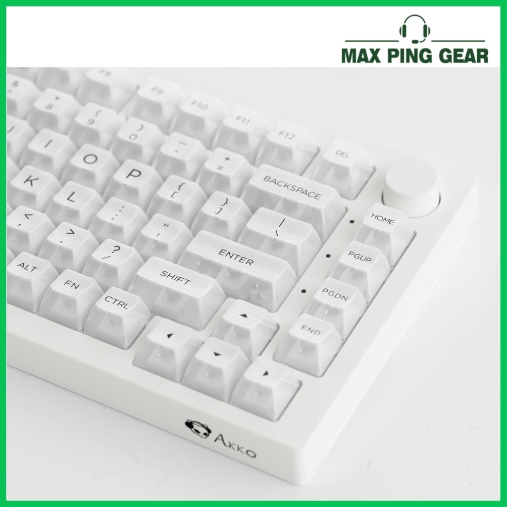 Bộ nút bàn phím cơ trong suốt AKKO Keycap