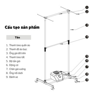 Máy sấy quần áo Kangaroo KG332