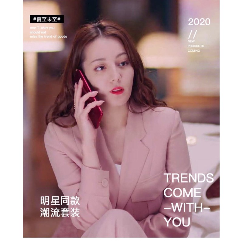 Set vest dài Địch Lệ Nhiệt Ba qccc