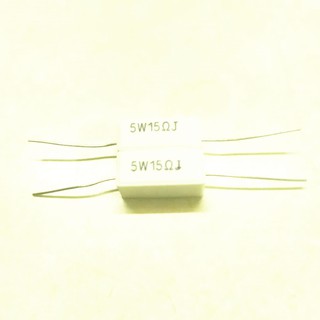 Điện trở sứ 5W15ohm 5 cái