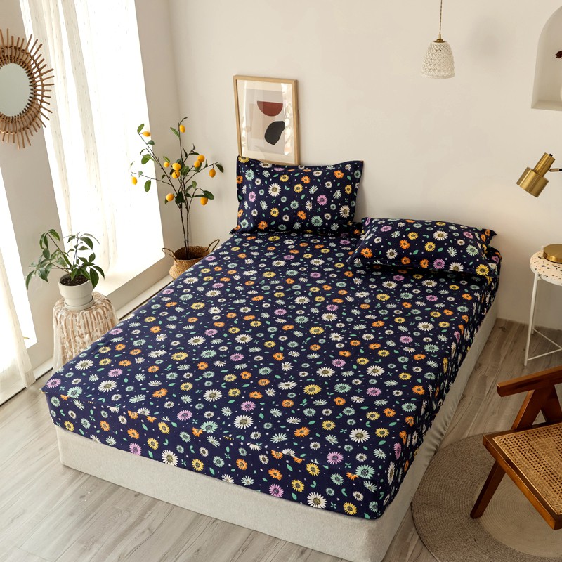 Bộ ga trải giường kèm vỏ gối kích thước 0.9m * 2m cao 25cm