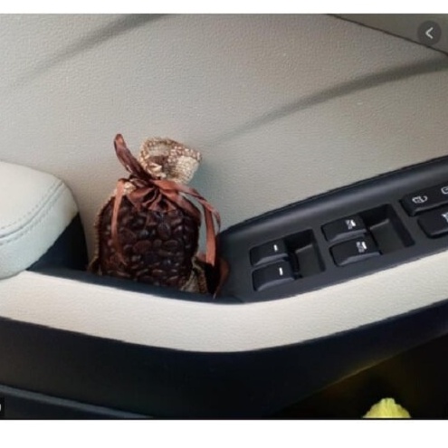 Túi Hạt Cafe Khử Mùi Treo Xe Ô tô, Tủ Quần Áo Tặng Kèm Tinh Dầuu