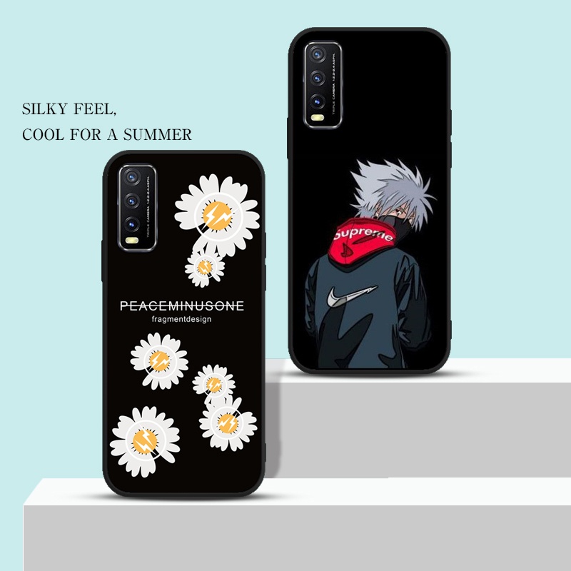 Đen Ốp Điện Thoại tpu Silicone Cao Cấp Cho vivo v20 se v20pro y12 y15 y17 y12s y20 y20s y11 y12i y19 v19