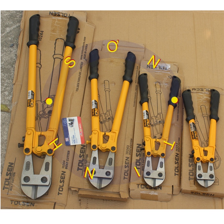 TOLSEN Kềm Kìm Cộng Lực Kéo Cắt Sắt Bolt Cutter 10066 10241 10242 10243 10244 10245 10246