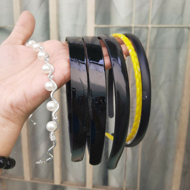 Thanh lý cài tóc mới bị trầy (đen/màu)