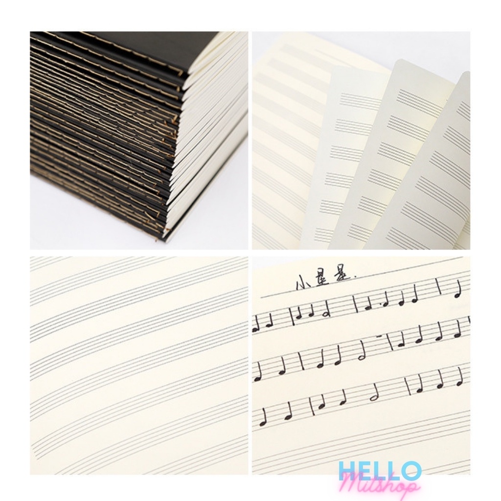 Sổ nhạc, Sổ tập viết nốt nhạc cao cấp chuẩn dòng